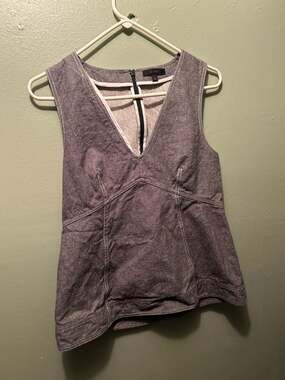 J.Crew  Peplum Top Size 6